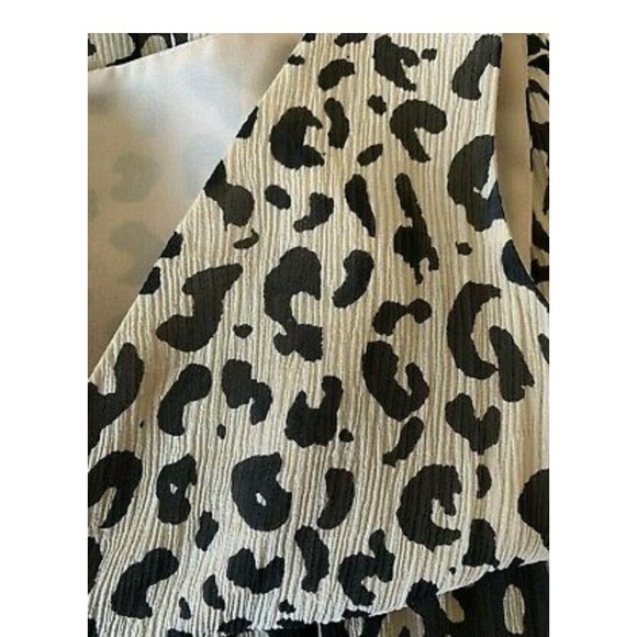 Silk animal print, sleeveless dress - Picture 6 of 11